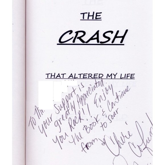 THE CRASH THAT ALTERED MY LIFE, Autographed by aut - Picture 3 of 4